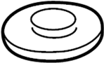 View Coil Spring Insulator (Upper, Lower) Full-Sized Product Image