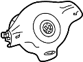 View Driver air bag. Steering Wheel Air Bag.  Full-Sized Product Image