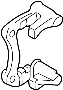 View Disc Brake Caliper Bracket Full-Sized Product Image