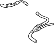 View Engine Coolant Overflow Hose (Lower) Full-Sized Product Image