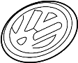 View Engine Cover Emblem Full-Sized Product Image
