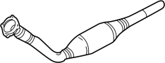 View Catalytic Converter (Front) Full-Sized Product Image