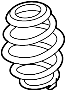 1J0511115DP Coil Spring