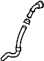 View Hose. By - PASSENGER. Engine Coolant Bypass Pipe. HVAC Heater. Water.  Full-Sized Product Image