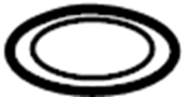 View Filter. Seal. Oil. Engine. Element. (Upper) Full-Sized Product Image