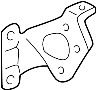 View Engine Cover Bracket. Intake cover retainer plate. Vacuum reservoir bracket.  Full-Sized Product Image
