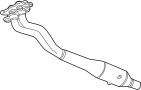 View Catalytic Converter (Front) Full-Sized Product Image 1 of 3