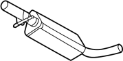 Exhaust Muffler (Front)