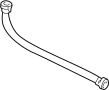 View Secondary Air Injection Pump Hose Full-Sized Product Image
