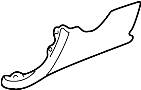View Instrument Panel Trim Panel (Lower) Full-Sized Product Image