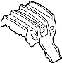 View Automatic Transmission Shift Cover Plate Full-Sized Product Image 1 of 2