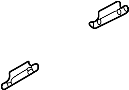 View Plate. Nut. Quarter. Panel. Bracket. (Upper) Full-Sized Product Image 1 of 5