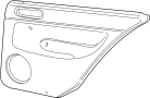 View Door Interior Trim Panel Full-Sized Product Image 1 of 1