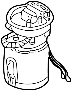 View FUEL. PUMP. and Sender Assembly. Electric. Module.  Full-Sized Product Image