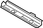 View Floor Pan Crossmember (Front, Rear, Upper, Lower) Full-Sized Product Image