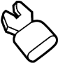 View Deck Lid Handle Nut Full-Sized Product Image 1 of 2