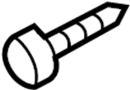 View Bolt. Headlight. Screw. (Lower) Full-Sized Product Image
