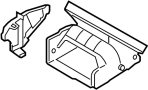 View Duct. Air. Intake. Cabin. HVAC Inlet Housing. Instrument Panel.  Full-Sized Product Image