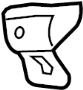 View Mount. Bracket. (Upper) Full-Sized Product Image