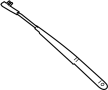 View Windshield Wiper Arm (Front) Full-Sized Product Image