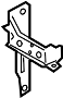 View Support. Panel. Bracket. Instrument.  Full-Sized Product Image
