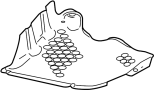 View Floor Pan Heat Shield (Rear) Full-Sized Product Image