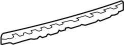 View Bumper Cover Support Rail (Lower) Full-Sized Product Image
