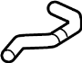 View Engine Coolant Overflow Hose. Reservoir Hose.  Full-Sized Product Image