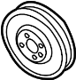 View Engine Crankshaft Pulley Full-Sized Product Image