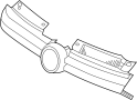 Image of Grille (Upper) image for your 2014 Volkswagen SportWagen 2.5L 5 cylinder A/T SE Wagon 