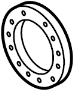 View Motor. Headlight. Seal. Ring. Adjust.  Full-Sized Product Image