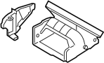View Duct. Air. Intake. Cabin. HVAC Inlet Housing. Instrument Panel.  Full-Sized Product Image