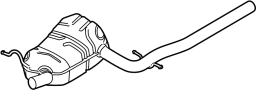 View Exhaust Muffler Full-Sized Product Image 1 of 2