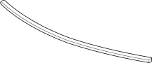 1K5853306 Windshield Molding (Upper)