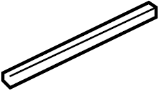 View Glass. Seal. Sunroof. (Front, Rear) Full-Sized Product Image