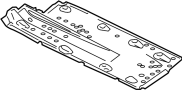 View Floor Pan Heat Shield (Front) Full-Sized Product Image 1 of 6