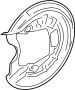 View Brake Dust Shield Full-Sized Product Image