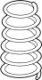 1K0411105CG Coil Spring