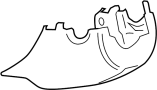 View Steering Column Cover (Lower) Full-Sized Product Image