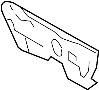 View Sound. Insulator. Absorber. Cowl. Engine Compartment Insulation. (Rear) Full-Sized Product Image