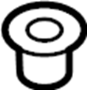 View Manual Transmission Shift Lever Bushing (Upper) Full-Sized Product Image