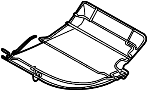 1K0885305J Seat Frame (Lower)