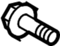 View Sunroof Glass Bolt. Sunroof Guide Jaw Bolt.  Full-Sized Product Image