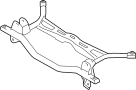 View Suspension Subframe Crossmember (Upper) Full-Sized Product Image