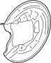 View Brake Dust Shield Full-Sized Product Image