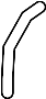 View Radiator Coolant Hose (Front, Rear, Upper, Lower) Full-Sized Product Image