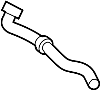 View Radiator Coolant Hose (Front, Rear, Upper, Lower) Full-Sized Product Image