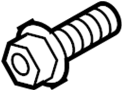 View Bolt. Tensioner. Alternator. Bracket. Belt.  Full-Sized Product Image