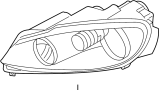 View Headlight Full-Sized Product Image 1 of 2