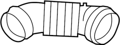 View Air. Hose. Intake. (Front) Full-Sized Product Image